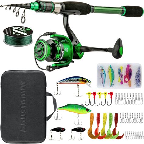 collapsible fishing rod amazon